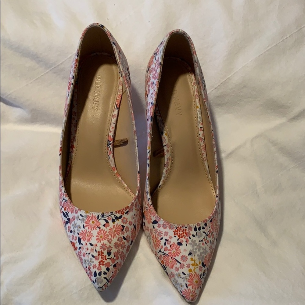 Floral heels